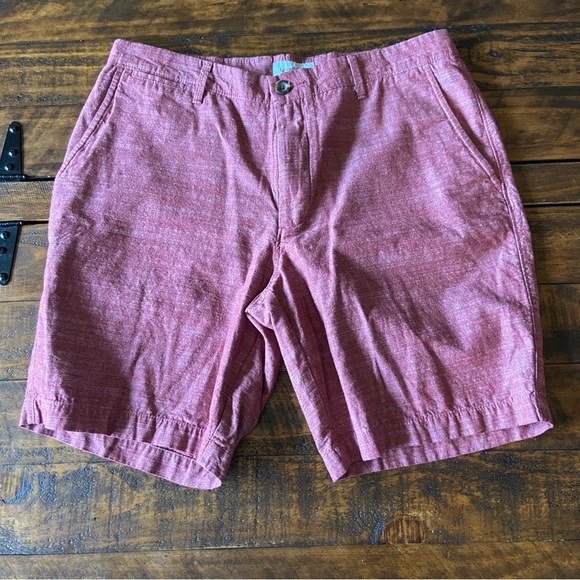 Men's Red Casual, Goodfellow & Co. Linden Shorts Size 32, 100% cotton. - Picture 1 of 7